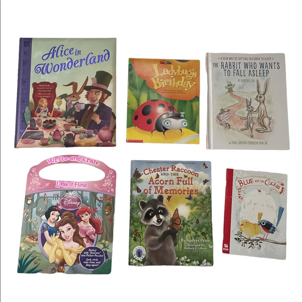 Lot Of 6 Children Story Books
